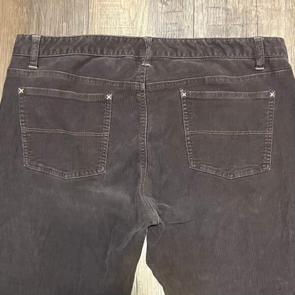 VTG 90s Y2K Polo Ralph Lauren Jeans Co Corduroy Bootcut Pants Brown 14x32 USA - Picture 5 of 8